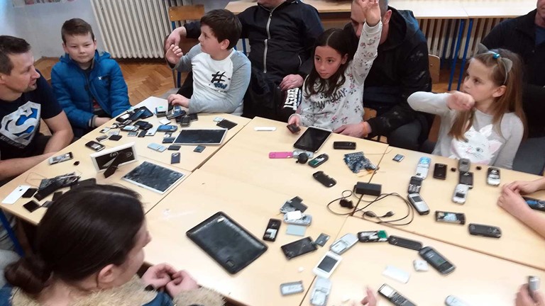 Očevi u akciji - Dan očeva u Osnovnoj školi Luka, Sesvete