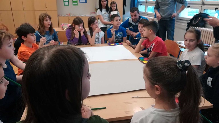 Očevi u akciji - Dan očeva u Osnovnoj školi Luka, Sesvete