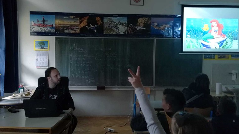 Očevi u akciji - Dan očeva u Osnovnoj školi Luka, Sesvete