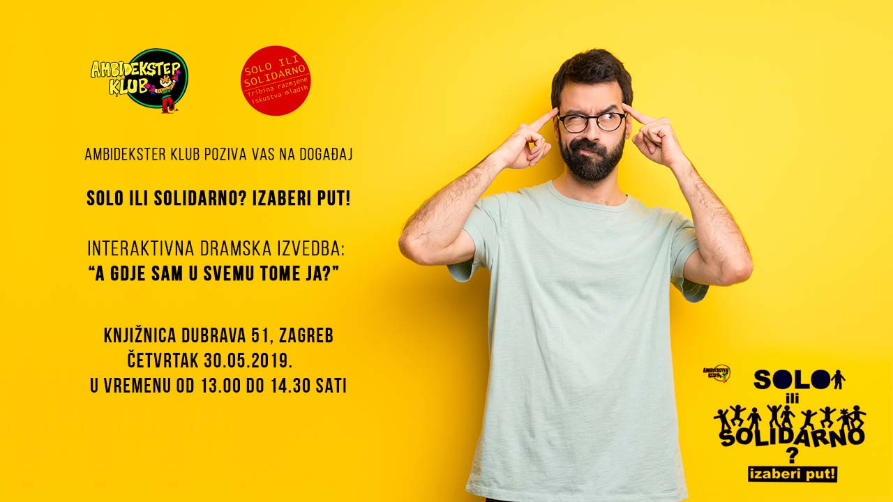 Interaktivna dramska izvedba: “A gdje sam u svemu tome ja?”