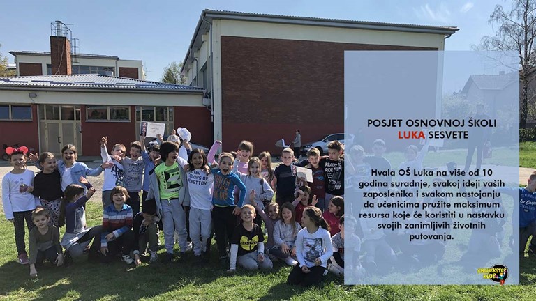 POSJET OSNOVNOJ ŠKOLI LUKA SESVETE