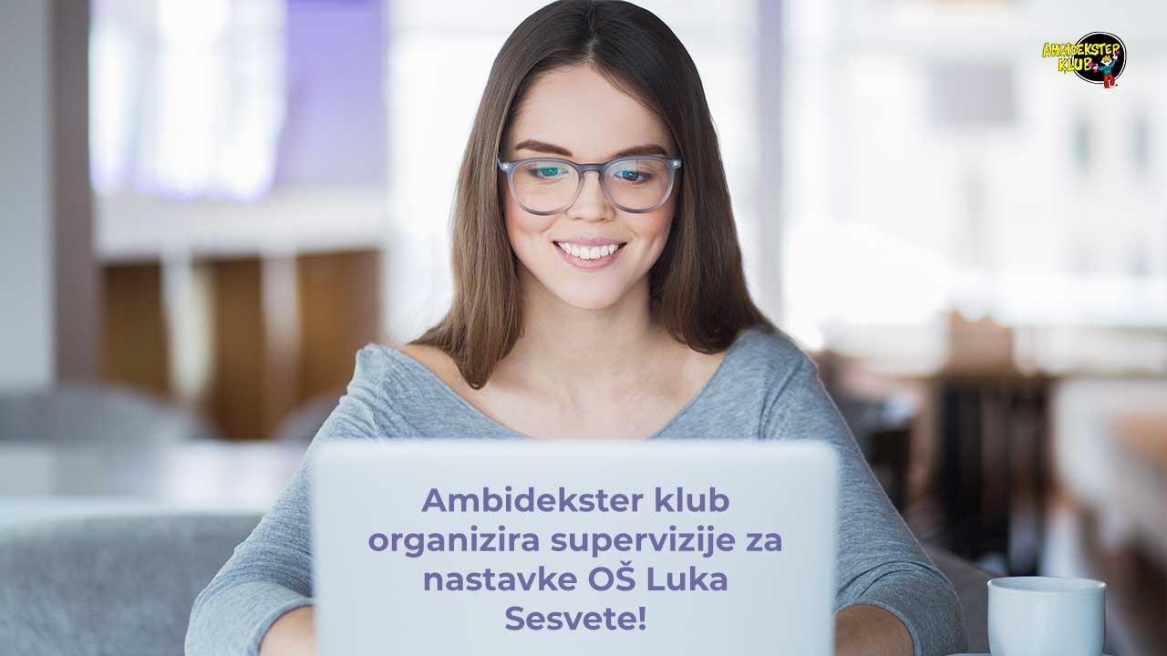 Ambidekster klub organizira supervizije za nastavke OŠ Luka Sesvete!