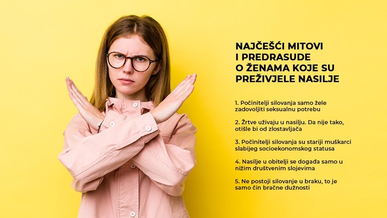Najčešći mitovi i predrasude o ženama koje su preživjele nasilje