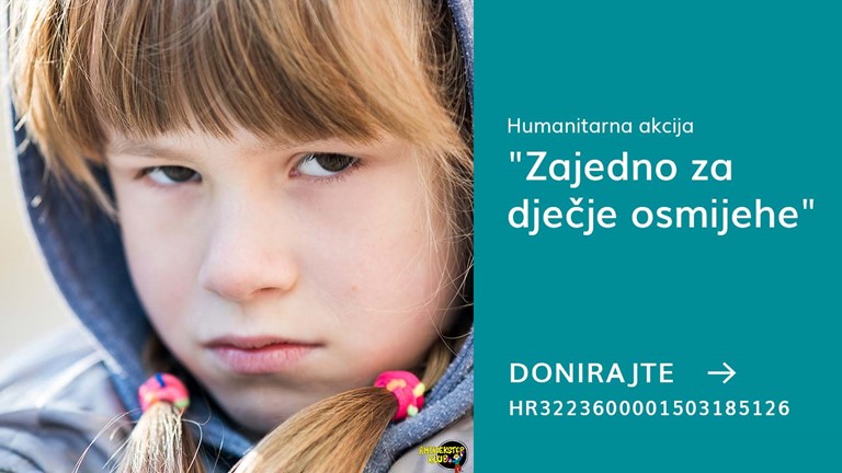 Humanitarna akcija "Zajedno za dječje osmijehe"