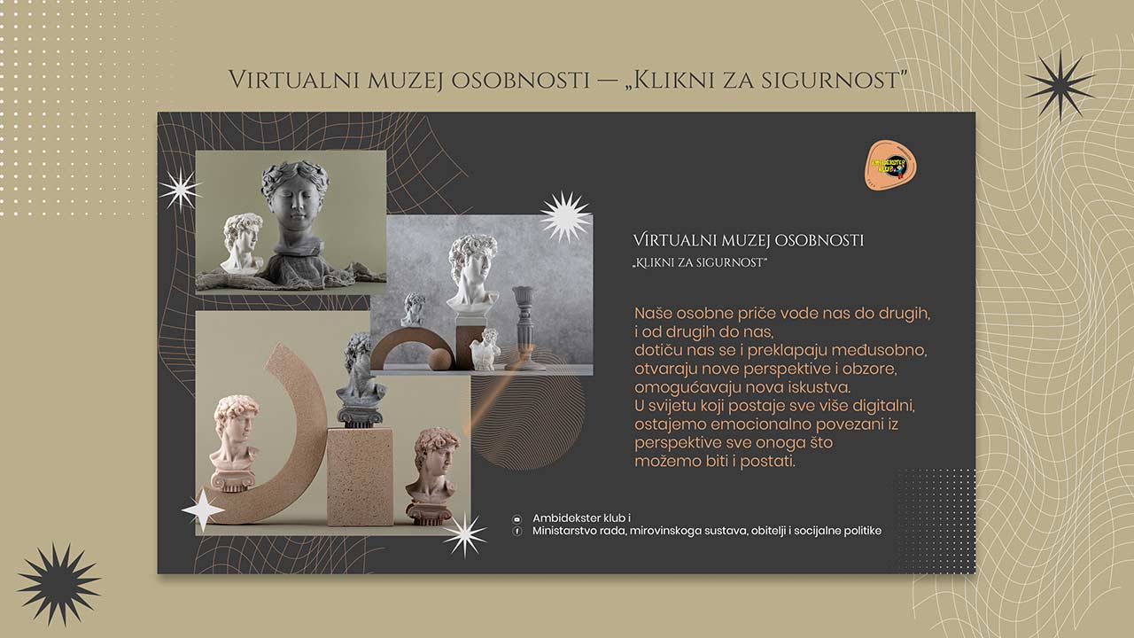 Virtualni muzej osobnosti — „Klikni za sigurnost"