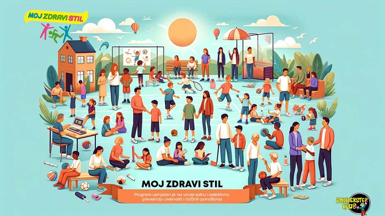 Program „Moj zdravi stil“ - 2022-2025. godina - Zagreb i otok Brač