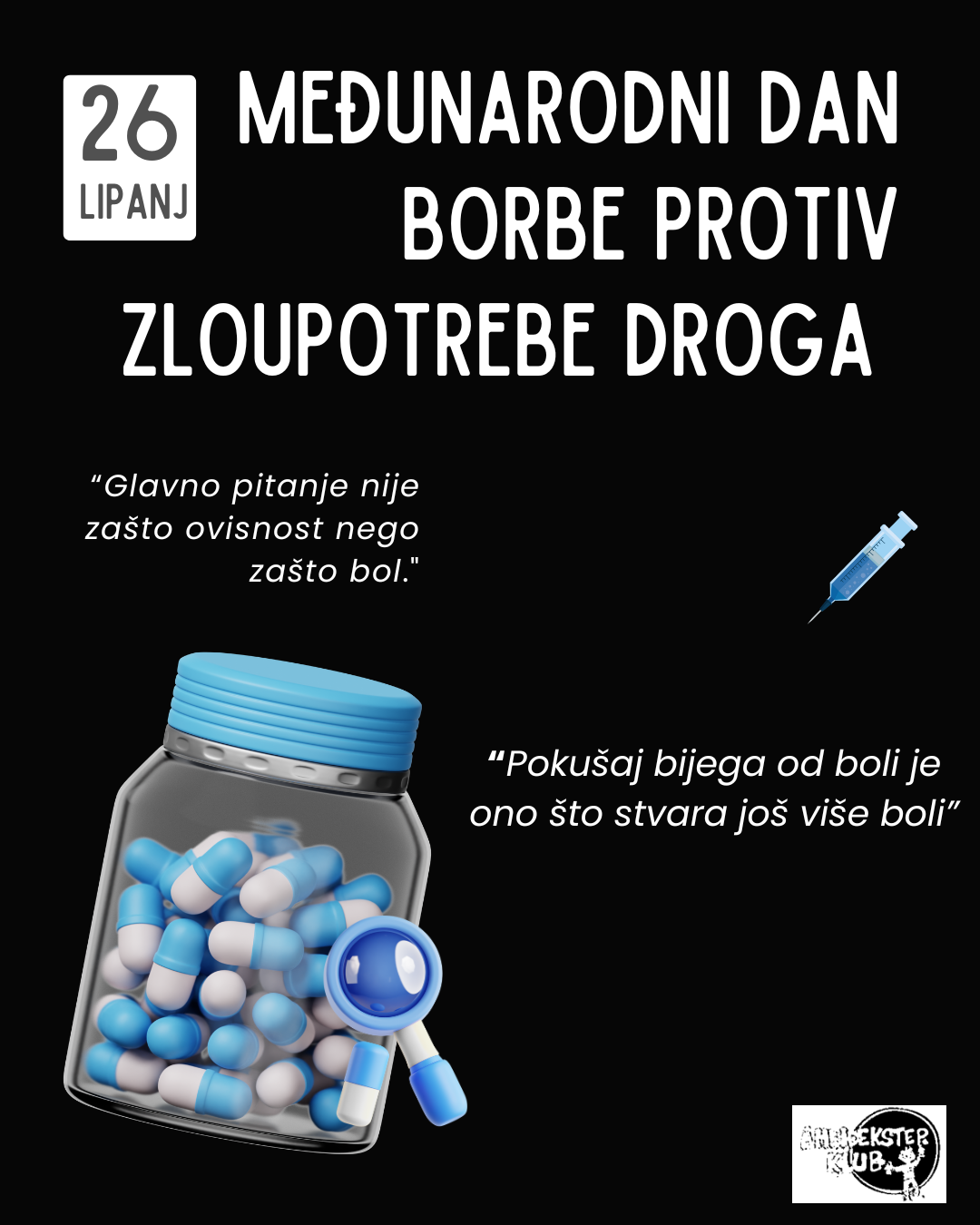 Međunarodni dan borbe protiv zloupotrebe droga 